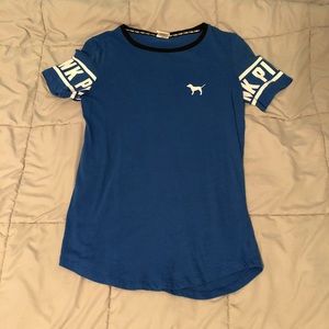 Blue PINK Shirt